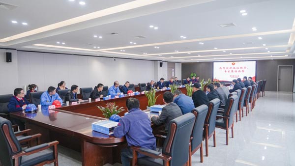 公司組織開展ALC墻板應用觀摩交流會